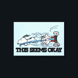 Peanuts | Snoopy & Linus Canvas Afdruk<br><div class="desc">Bekijk dit leuke Peanuts-ontwerp met Snoopy en Linus.</div>