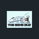 Peanuts | Snoopy & Linus Canvas Afdruk<br><div class="desc">Bekijk dit leuke Peanuts-ontwerp met Snoopy en Linus.</div>