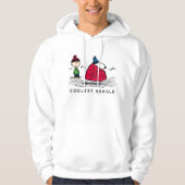 Peanuts | Snoopy & Linus Gevulde Jas Hoodie (Voorkant)