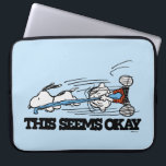 Peanuts | Snoopy & Linus Laptop Sleeve<br><div class="desc">Bekijk dit leuke Peanuts-ontwerp met Snoopy en Linus.</div>