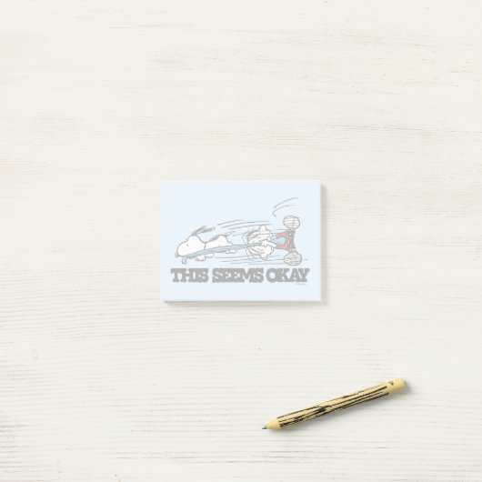 Peanuts | Snoopy & Linus Post-it® Notes (Op bureau)