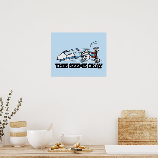 Peanuts | Snoopy & Linus Poster (Keuken)