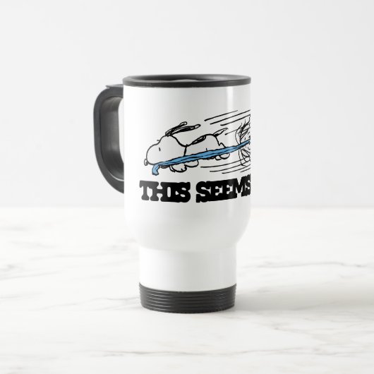 Peanuts | Snoopy & Linus Reisbeker (Voorkant links)