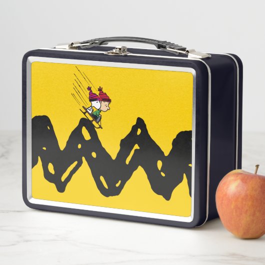 Peanuts | Snoopy & Linus Sled Ride (In situ)