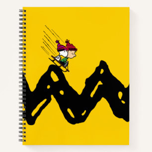 Peanuts   Snoopy & Linus Sled Ride Notitieboek