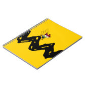 Peanuts | Snoopy & Linus Sled Ride Notitieboek (Linkerzijde)
