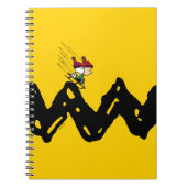 Peanuts | Snoopy & Linus Sled Ride Notitieboek (Voorkant)