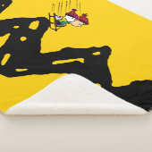 Peanuts | Snoopy & Linus Sled Ride Sherpa Deken (3/4)