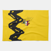 Peanuts | Snoopy & Linus Sled Ride Theedoek (Horizontaal)