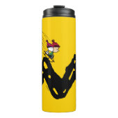 Peanuts | Snoopy & Linus Sled Ride Thermosbeker (Voorkant)