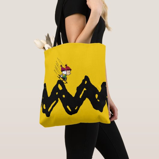 Peanuts | Snoopy & Linus Sled Ride Tote Bag (Dichtbij)