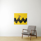 Peanuts | Snoopy & Linus Sled Ride Wandkleed (In Situ (horizontaal))