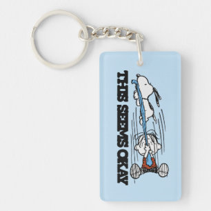 Peanuts   Snoopy & Linus Sleutelhanger