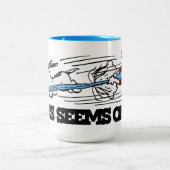 Peanuts | Snoopy & Linus Tweekleurige Koffiemok (Center)