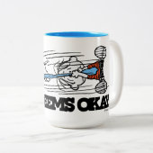 Peanuts | Snoopy & Linus Tweekleurige Koffiemok (Voorkant rechts)