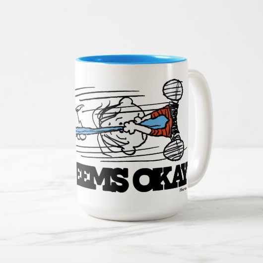 Peanuts | Snoopy & Linus Tweekleurige Koffiemok (Voorkant rechts)