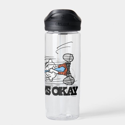 Peanuts | Snoopy & Linus Waterfles (Achterkant)