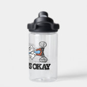 Peanuts | Snoopy & Linus Waterfles (Achterkant)