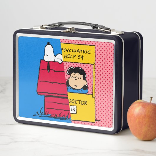 Peanuts | Snoopy & Lucy half & half (In situ)