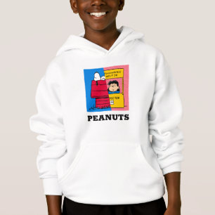 Peanuts Snoopy & Lucy half & half