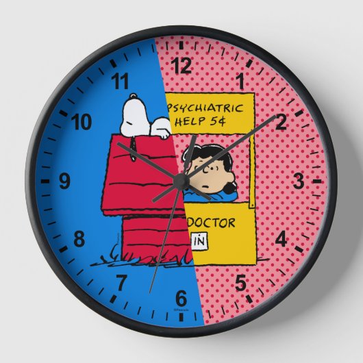 Peanuts | Snoopy & Lucy half & half (Voorkant)