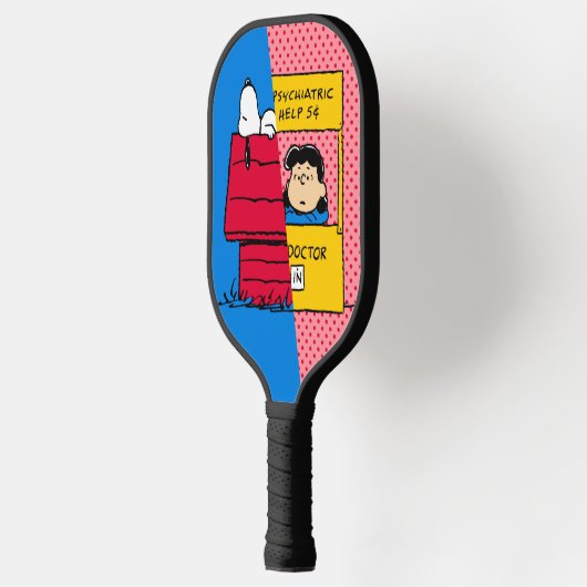 Peanuts | Snoopy & Lucy half & half Pickleball Paddle (Links)