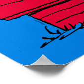 Peanuts | Snoopy & Lucy half & half Poster (Hoek)