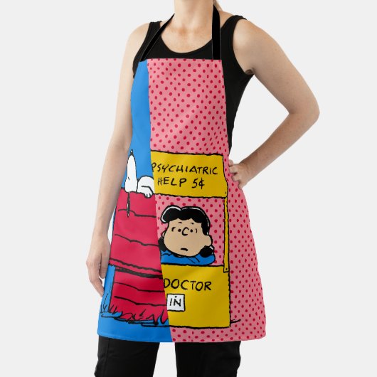 Peanuts | Snoopy & Lucy half & half Schort (Insitu)