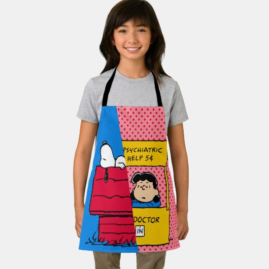 Peanuts | Snoopy & Lucy half & half Schort (Insitu)