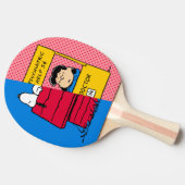 Peanuts | Snoopy & Lucy half & half Tafeltennisbatje (Zijkant)
