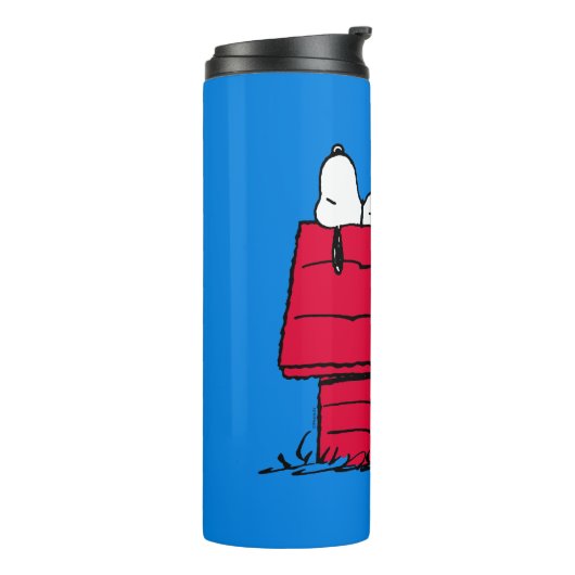 Peanuts | Snoopy & Lucy half & half Thermosbeker (Gedraaid links)