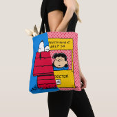 Peanuts | Snoopy & Lucy half & half Tote Bag (Dichtbij)