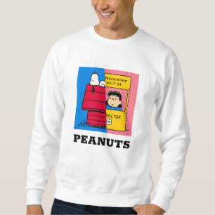 Peanuts   Snoopy & Lucy half & half Trui