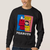 Peanuts | Snoopy & Lucy half & half Trui (Voorkant)