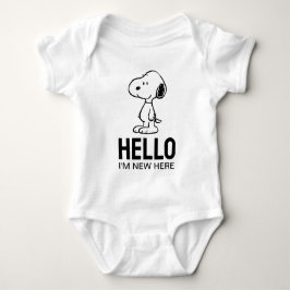 Peanuts Snoopy | |'m Nieuw hier Romper