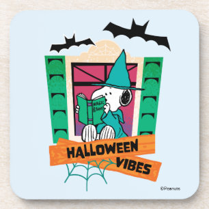 Peanuts Snoopy Magische Toverdranken Halloween Bier Onderzetter