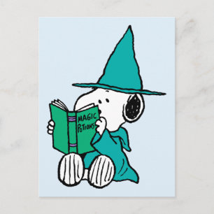 Peanuts Snoopy Magische Toverdranken Halloween Briefkaart