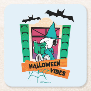 Peanuts Snoopy Magische Toverdranken Halloween Kartonnen Onderzetters