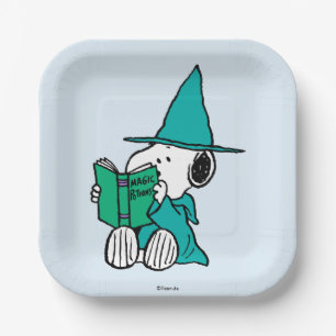Peanuts Snoopy Magische Toverdranken Halloween Papieren Bordje