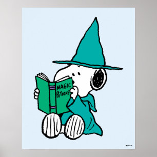 Peanuts Snoopy Magische Toverdranken Halloween Poster