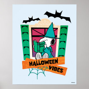 Peanuts Snoopy Magische Toverdranken Halloween Poster