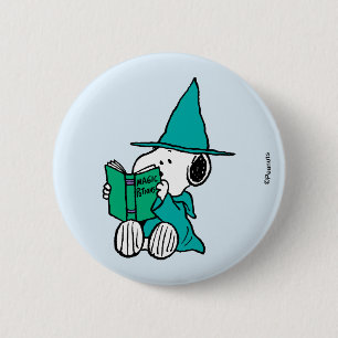 Peanuts Snoopy Magische Toverdranken Halloween Ronde Button 5,7 Cm