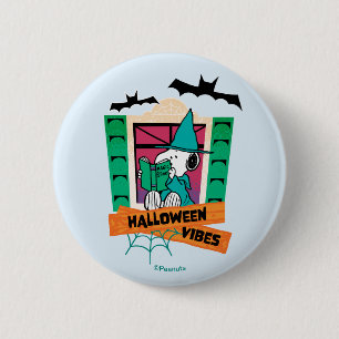 Peanuts Snoopy Magische Toverdranken Halloween Ronde Button 5,7 Cm