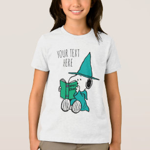 Peanuts Snoopy Magische Toverdrankjes Halloween Tri-Blend Shirt