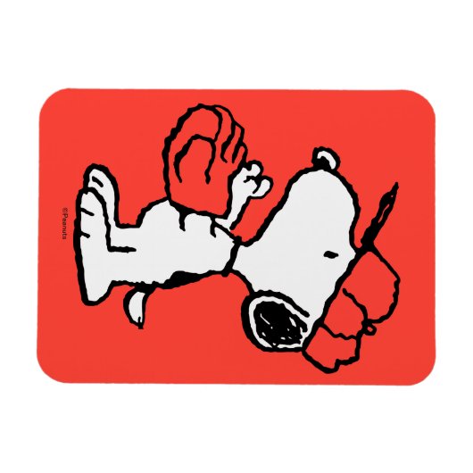 Peanuts | Snoopy Making the Catch Magneet (Horizontaal)