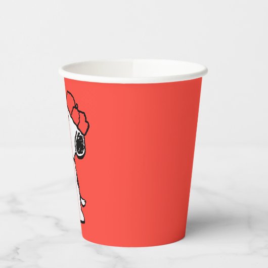 Peanuts | Snoopy Making the Catch Papieren Bekers (Links)