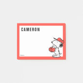 Peanuts | Snoopy Making the Catch Post-it® Notes (Voorkant)