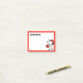 Peanuts | Snoopy Making the Catch Post-it® Notes (Op bureau)