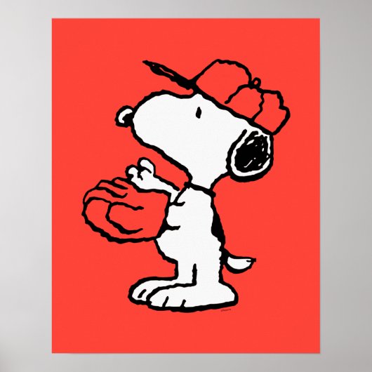 Peanuts | Snoopy Making the Catch Poster (Voorkant)