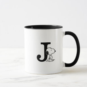 Peanuts   Snoopy Monogram J Mok
